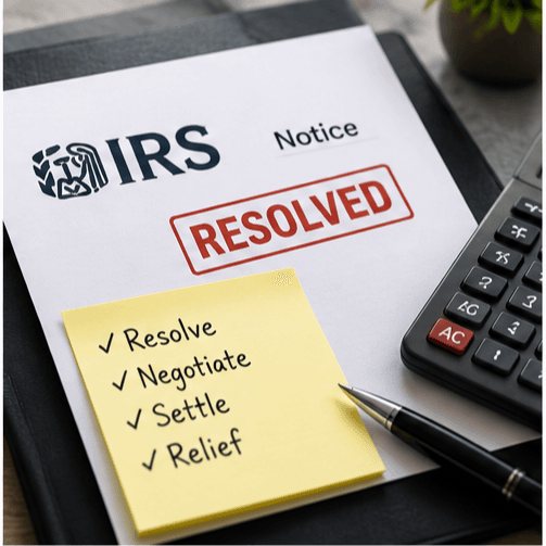 IRS Notices & Tax Resolution professional service photo